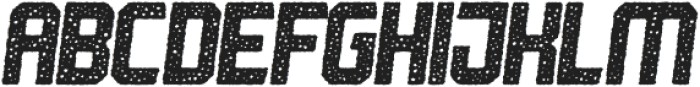 Robust Foamy Rough Ita otf (400) Font UPPERCASE
