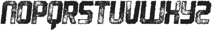 Robust Letterpress Italic otf (400) Font UPPERCASE