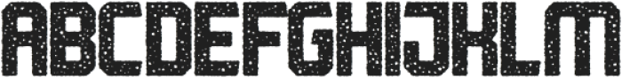 Robust Noise Rough otf (400) Font UPPERCASE