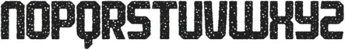 Robust Noise Rough otf (400) Font LOWERCASE