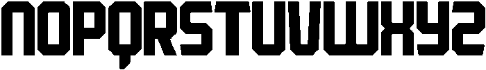 Robust Regular otf (400) Font LOWERCASE