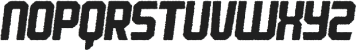 Robust Rough Italic otf (400) Font LOWERCASE