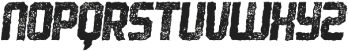 Robust Worn Italic otf (400) Font UPPERCASE