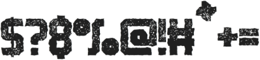 Robust Worn otf (400) Font OTHER CHARS