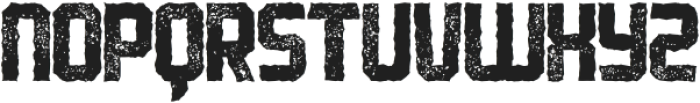 Robust Worn otf (400) Font LOWERCASE