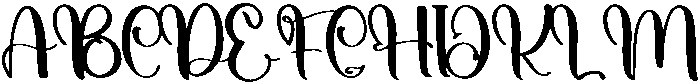 Robusta Regular otf (400) Font UPPERCASE