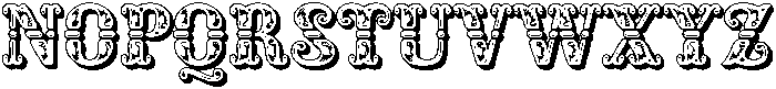 Rocaie Magnum otf (400) Font UPPERCASE