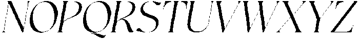 Rocalin Italic otf (400) Font UPPERCASE