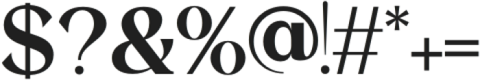 Rocantic Regular otf (400) Font OTHER CHARS