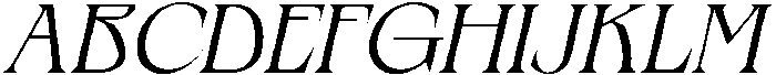 Rocavio Light Italic otf (300) Font UPPERCASE