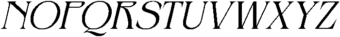 Rocavio Light Italic otf (300) Font UPPERCASE