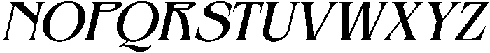 Rocavio Medium Italic otf (500) Font UPPERCASE