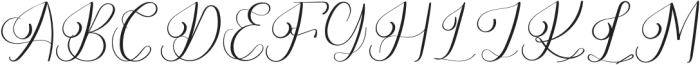 Roccang otf (400) Font UPPERCASE