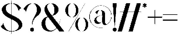 Rocela Regular otf (400) Font OTHER CHARS