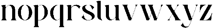 Rocela Regular otf (400) Font LOWERCASE