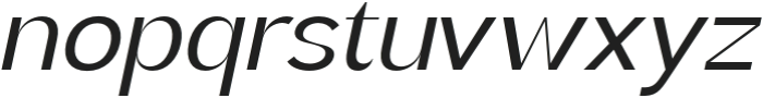 Rochas Regular Italic otf (400) Font LOWERCASE