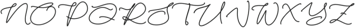 Rochelle Script Regular otf (400) Font UPPERCASE