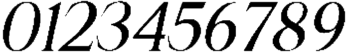 Rochello Italic otf (400) Font OTHER CHARS