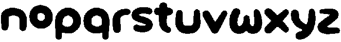 Rock Corn Regular otf (400) Font LOWERCASE