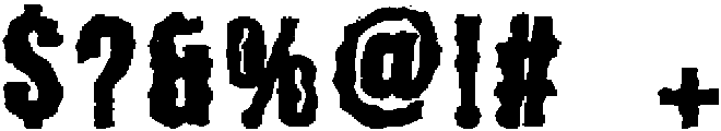 Rock-Form Regular otf (400) Font OTHER CHARS