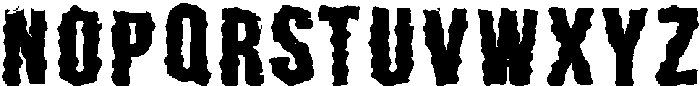 Rock-Form Regular otf (400) Font LOWERCASE