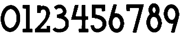 Rock Paper Scissors Shoot  Rock otf (400) Font OTHER CHARS