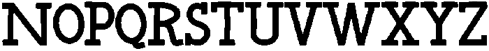 Rock Paper Scissors Shoot  Rock otf (400) Font LOWERCASE