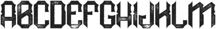 RockNRoll Aged otf (400) Font UPPERCASE