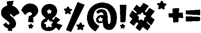 RockStar Regular otf (400) Font OTHER CHARS