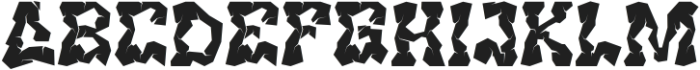 Rockcave-Regular otf (400) Font UPPERCASE