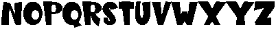 Rocked Space Regular otf (400) Font LOWERCASE