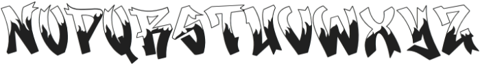 Rocker Rusher otf (400) Font UPPERCASE