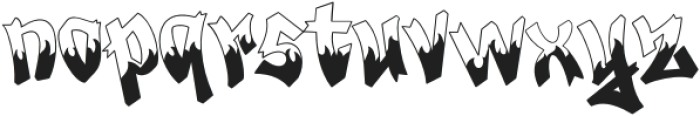 Rocker Rusher otf (400) Font LOWERCASE
