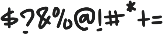 Rocket Crunch otf (400) Font OTHER CHARS