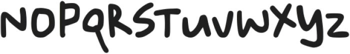 Rocket Crunch otf (400) Font LOWERCASE