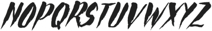 Rocket Italic otf (400) Font UPPERCASE