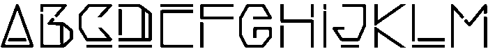 Rocket Regular otf (400) Font UPPERCASE