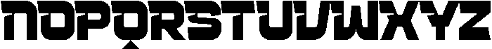 Rocket Track otf (400) Font UPPERCASE