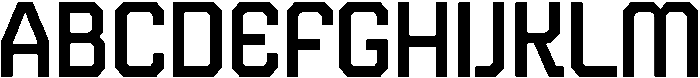 RockeyRegular otf (400) Font UPPERCASE