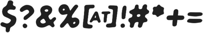 Rockford Italic otf (700) Font OTHER CHARS