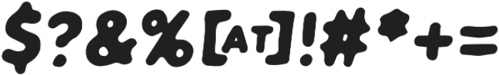 Rockford Italic otf (900) Font OTHER CHARS