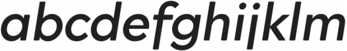 Rockford Sans Regular Italic otf (400) Font LOWERCASE