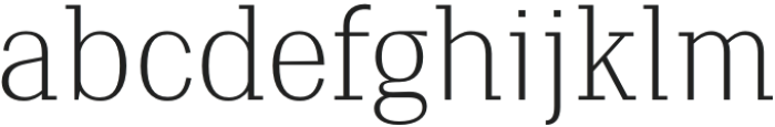 Rockgrit Extra Light otf (200) Font LOWERCASE