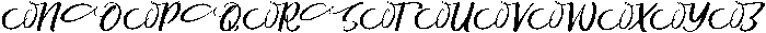 Rockies Walking Italic Italic otf (400) Font UPPERCASE