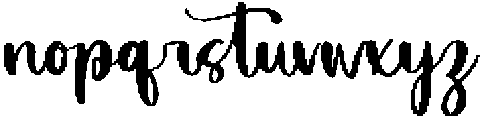 Rockies Walking otf (400) Font LOWERCASE