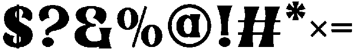 Rocking Regular otf (400) Font OTHER CHARS
