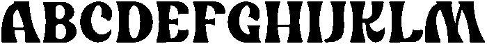 Rocking Regular otf (400) Font UPPERCASE