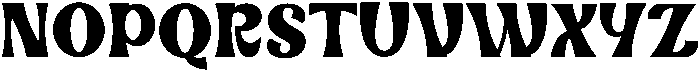 Rocking Regular otf (400) Font UPPERCASE