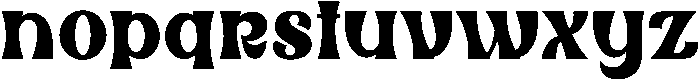 Rocking Regular otf (400) Font LOWERCASE