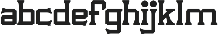 Rocklie-Regular otf (400) Font LOWERCASE